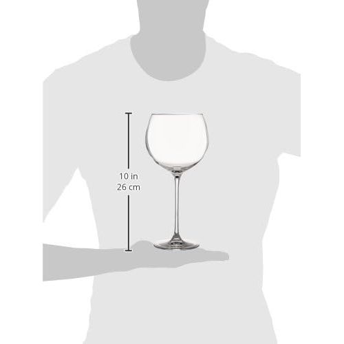 레녹스 [아마존베스트]Lenox Tuscany Classics 4pc Beaujolais Wine Glass, 3.05 LB, Clear