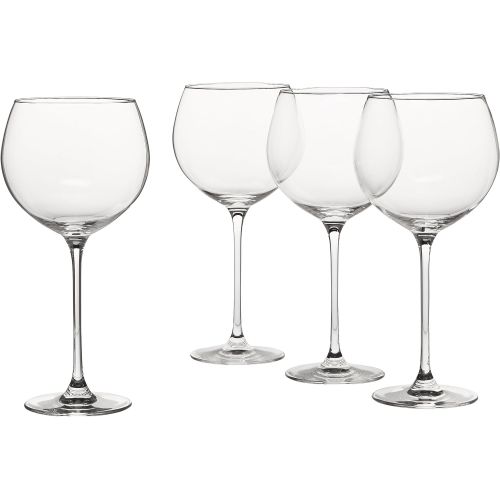 레녹스 [아마존베스트]Lenox Tuscany Classics 4pc Beaujolais Wine Glass, 3.05 LB, Clear