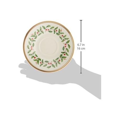 레녹스 [아마존베스트]Lenox Holiday Saucer