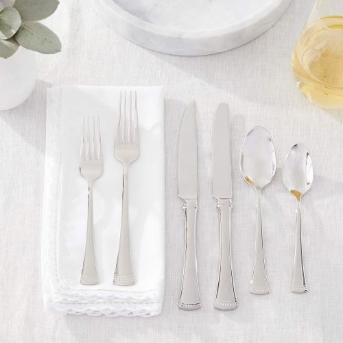 레녹스 [아마존베스트]Lenox 893076 Portola 24-Piece Flatware Set