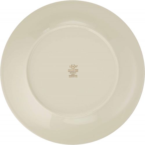 레녹스 Lenox Holiday Dinner Plate, 1.65 LB, Red & Green
