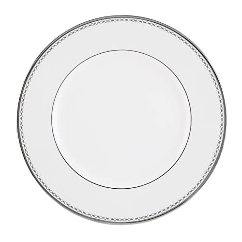 레녹스 Lenox Pearl Platinum Dinner Plate, 1.50 LB, White