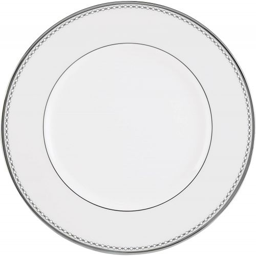 레녹스 Lenox Pearl Platinum Dinner Plate, 1.50 LB, White