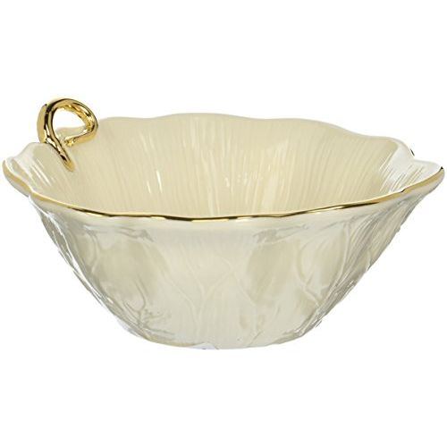 레녹스 Lenox Eternal Leaf Bowl, Small, White