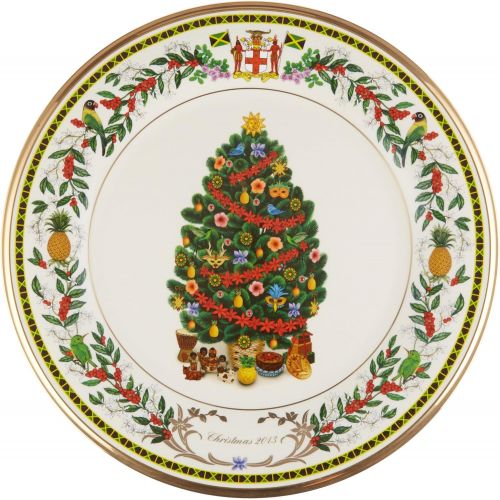 레녹스 Lenox 2013 Trees Around The World Jamaica Decorative Plate