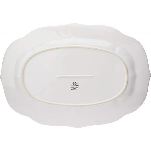 레녹스 Lenox French Perle Large Serving Platter, White