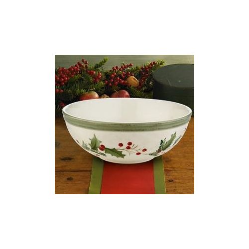 레녹스 Lenox Holiday Gatherings Berry All Purpose Bowl new