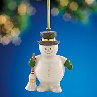 Lenox Sweepy Snowman Ornament