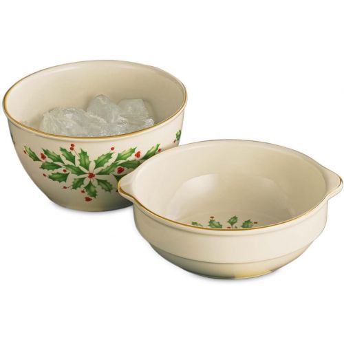 레녹스 Lenox Holiday Cold Dip Server