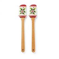 Lenox Holiday Handpaint Stripe 2 Piece Spatula Set, 0.25 LB, Multi