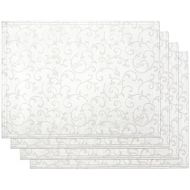 Lenox Opal Innocence Set of 4 Placemats, White