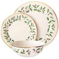 Lenox Holiday 3 Piece Place Setting By Lenox