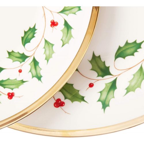 레녹스 Lenox Holiday 3 Piece Place Setting By Lenox