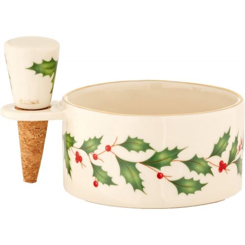 레녹스 Lenox 870006 Hosting The Holidays Wine Coaster & Stopper Set