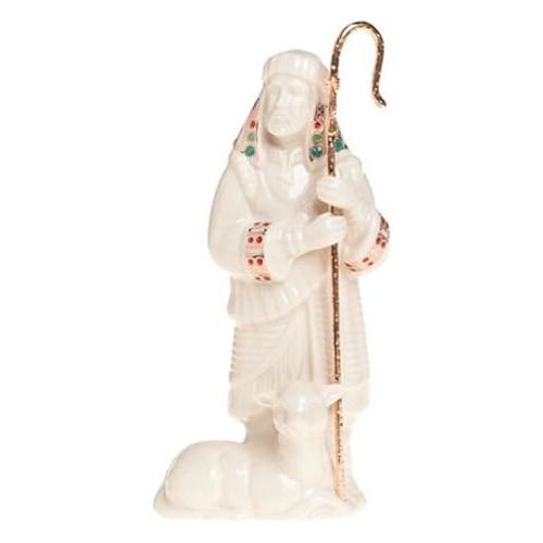 레녹스 Lenox China Jewels Nativity Porcelain Shepherd with Staff