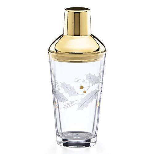 레녹스 Lenox Holiday Gold Metal Cocktail Shaker