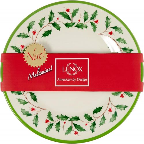 레녹스 Lenox 863668 Holiday 4 Piece Melamine Accent Plate Set