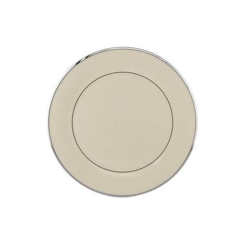 레녹스 Lenox Solitaire Service Plate, Buffet, ivory/platinum