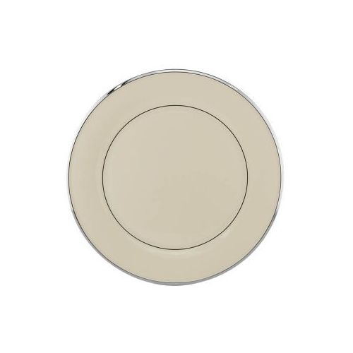 레녹스 Lenox Solitaire Service Plate, Buffet, ivory/platinum