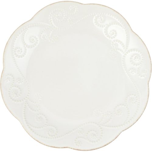 레녹스 Lenox French Perle Dessert Plates, White, Set of 4