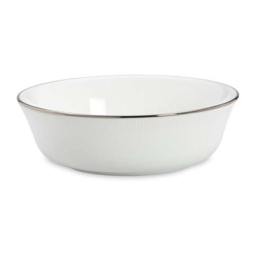 레녹스 Lenox Tribeca All Purpose Bowl, white, platinum