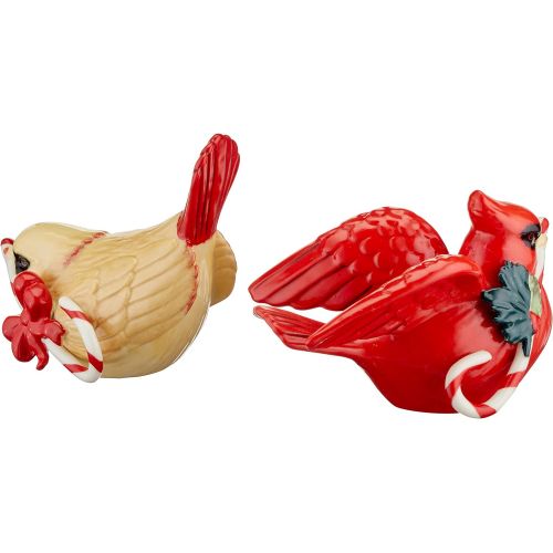 레녹스 Lenox 880133 Winter Greetings Bird Salt And Pepper Set