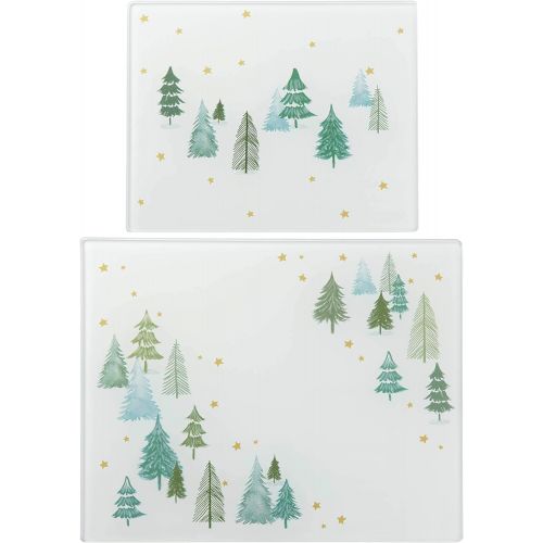 레녹스 Lenox 886068 Balsam Lane Glass Prep Board 2 Piece Set