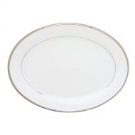 Lenox Solitaire Oval Platter, 16 Inch, White