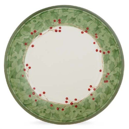 레녹스 Lenox Holiday Gatherings Damask 9 Inch Accent Plate