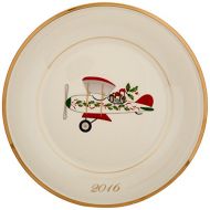 Lenox 2016 Annual Holiday Accent Plate, Ivory