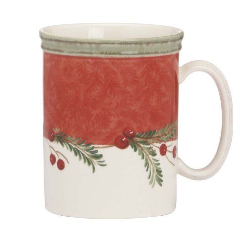 레녹스 Lenox Holiday Gatherings Wreath Mug