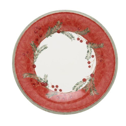 레녹스 Lenox Holiday Wreath 9 Inch Accent Plate