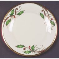 Lenox Holiday Nouveau Gold Accent Luncheon Plate, Fine China Dinnerware