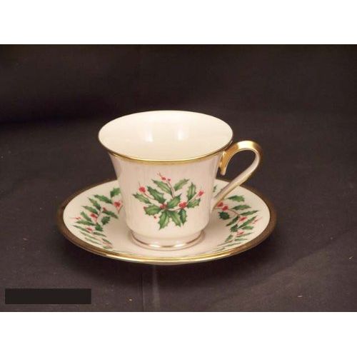 레녹스 Lenox Holiday Cups & Saucers