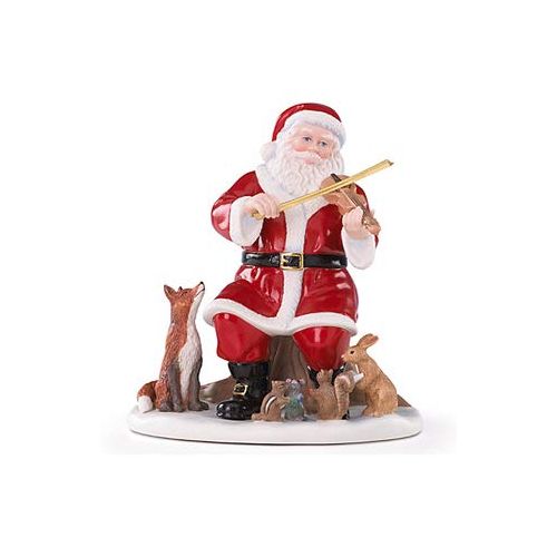 레녹스 Lenox 2017 Holiday Fiddling with Friends Santa Figurine