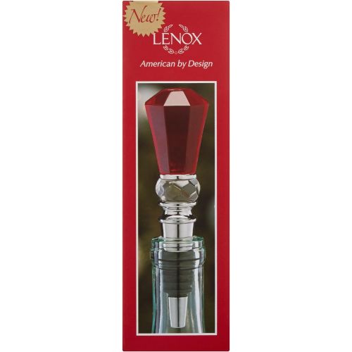 레녹스 Lenox Holiday Jewel Bottle Topper, Red