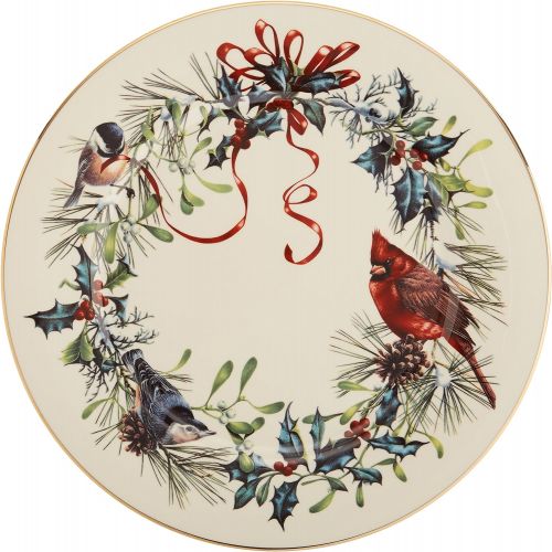 레녹스 Lenox Winter Greetings 10.75 Dinner Plate