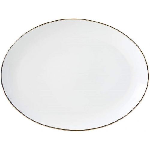 레녹스 Lenox White Trianna 14.5 Serving Platter, 3.20 LB