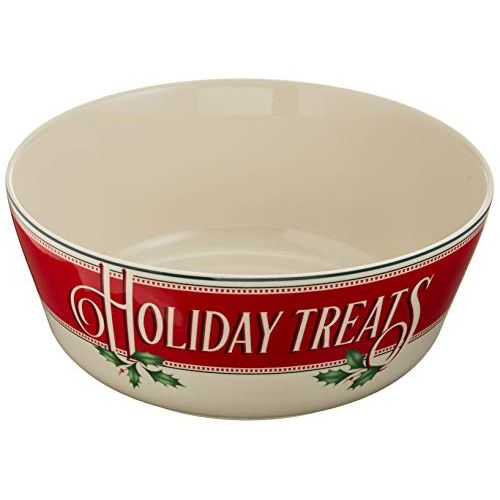 레녹스 Lenox Vintage Treats Serving Bowl, Multicolor