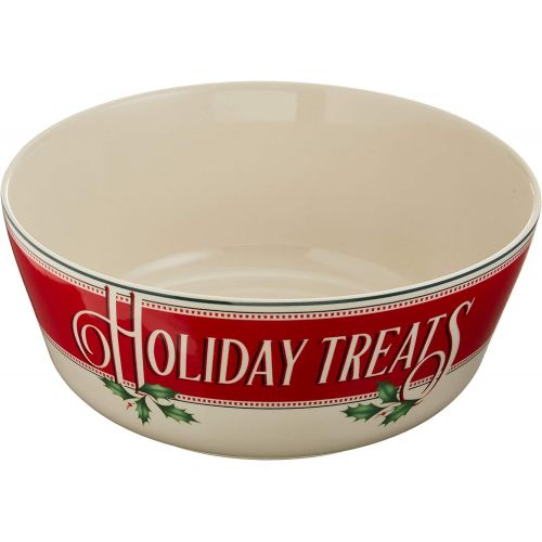 레녹스 Lenox Vintage Treats Serving Bowl, Multicolor