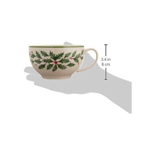 레녹스 Lenox Holiday Sips and Snacks Serveware Set, Ivory