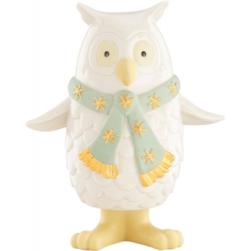 레녹스 Lenox Holiday Bobbles Owl with Scarf Figurine