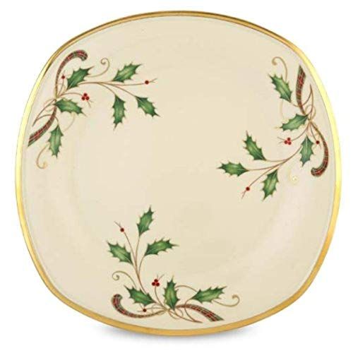 레녹스 Lenox Holiday Nouveau Square Accent Plate