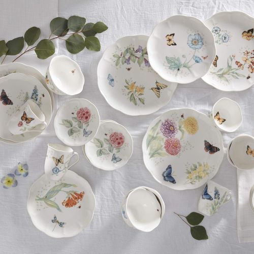 레녹스 Lenox 28 Piece Butterfly Meadow Classic Dinnerware Set