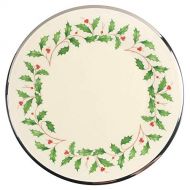 Lenox Holiday Platinum Ivory China Salad Plate