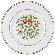 Lenox Snow Holly Gold Accent Salad Plate