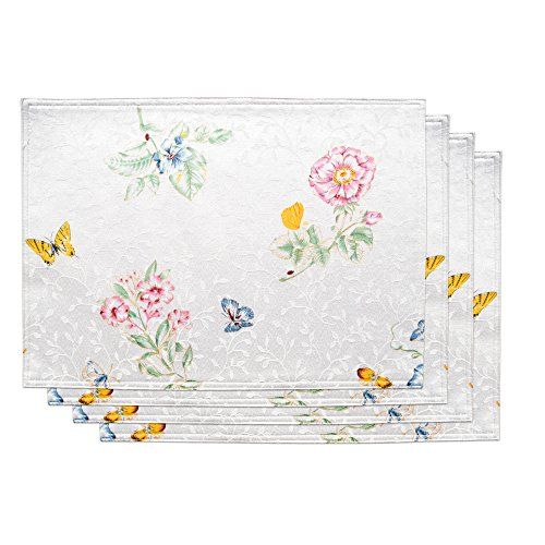 레녹스 Lenox Butterfly Meadow Set of 4 Placemats