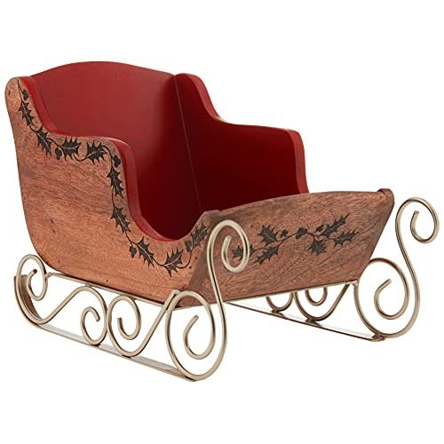 레녹스 Lenox 887114 Holiday Sleigh Serving CenterPiece