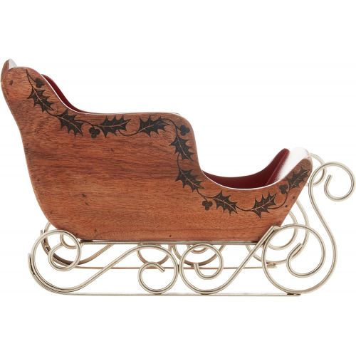 레녹스 Lenox 887114 Holiday Sleigh Serving CenterPiece