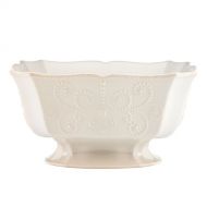 Lenox French Perle Footed Centerpiece Bowl, White